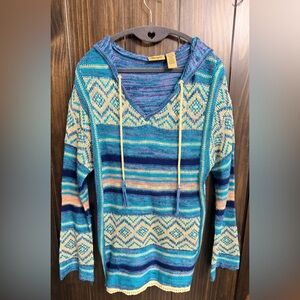 Wrangler Bell Sleeve Western/Boho Tunic-Size: Medium